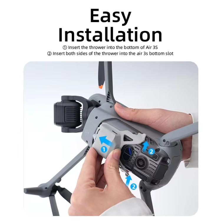 Adecuado para el dispositivo de transporte de lanzamiento aéreo para drones DJI Air3s RCSTQ