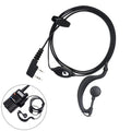 Auriculares intrauditivos duraderos para intercomunicador Walkie Talkie BAOFENG