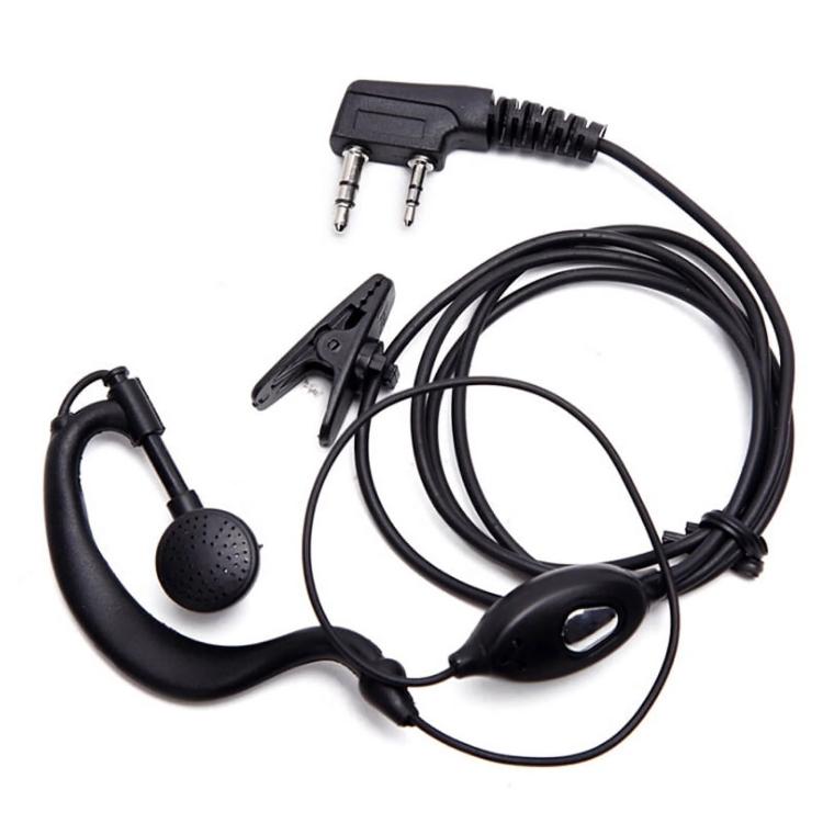 Auriculares intrauditivos duraderos para intercomunicador Walkie Talkie BAOFENG