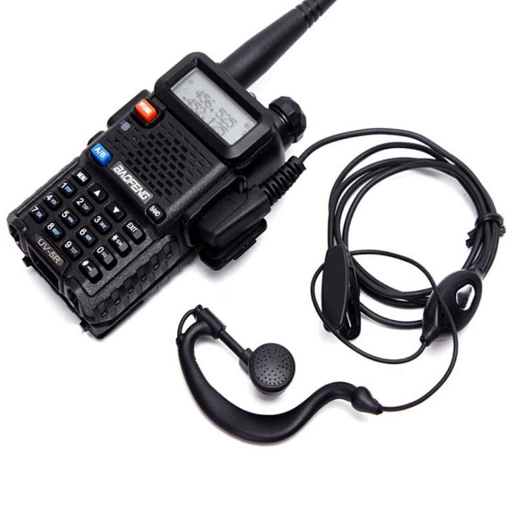 Auriculares intrauditivos duraderos para intercomunicador Walkie Talkie BAOFENG
