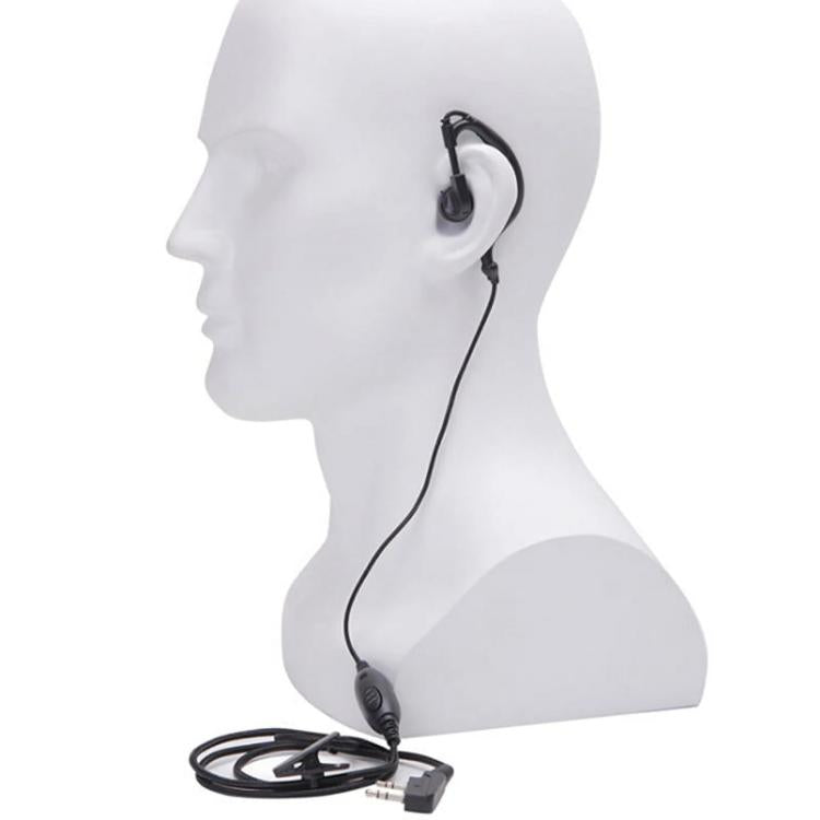 Auriculares intrauditivos duraderos para intercomunicador Walkie Talkie BAOFENG