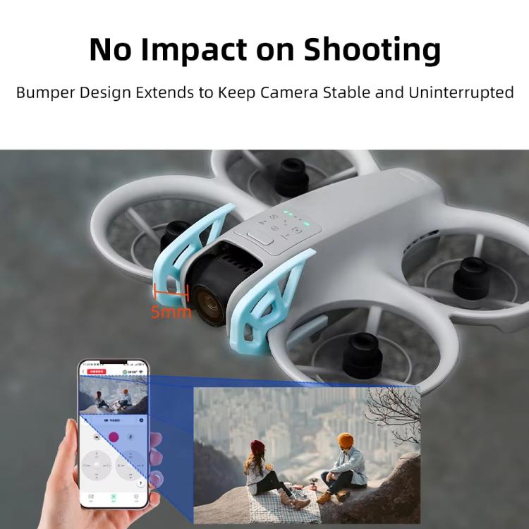 Barra de protección para lente de cardán y parachoques para DJI Neo BRDRC