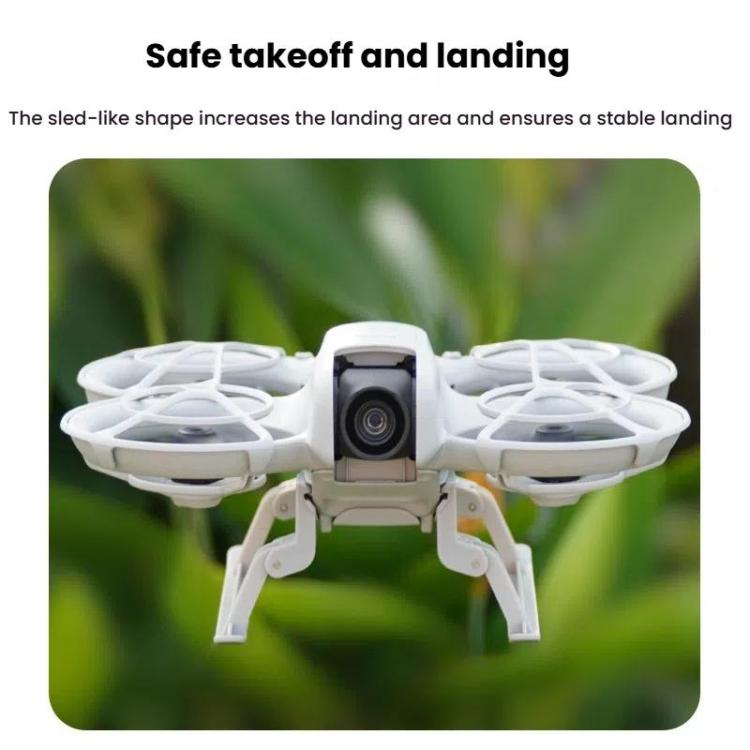 Para DJI Neo BRDRC NEO021 Pata de cabra elevadora Tren de aterrizaje para drones Pata de cabra plegable, NEO021