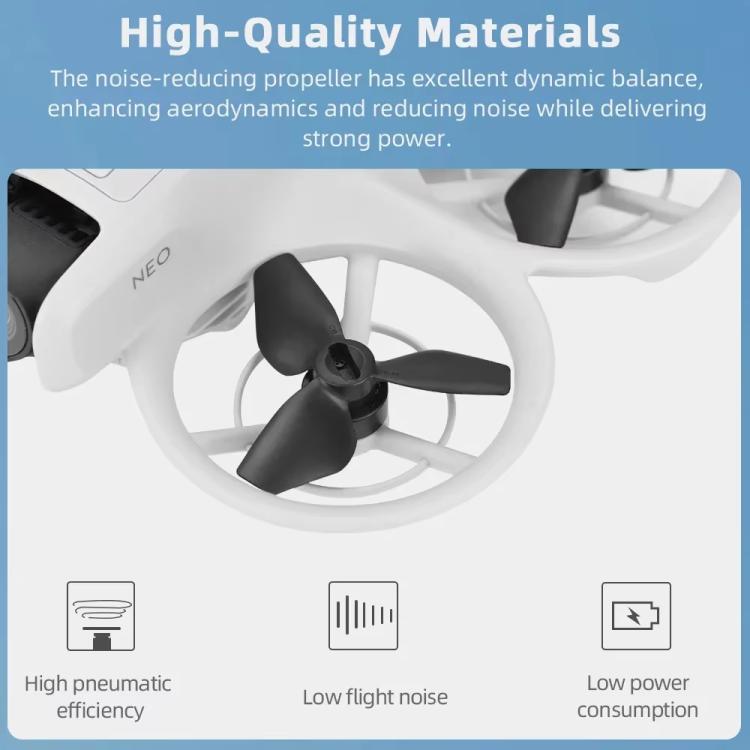 2 pares de accesorios de protección para ala de hélice de dron para DJI Neo BRDRC