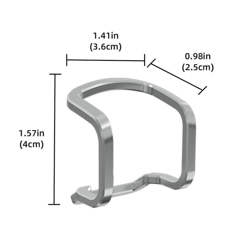 Para DJI Neo BRDRC Barra de choque de parachoques de metal Soporte de protección de lente de cardán para drones Accesorios, NEO024