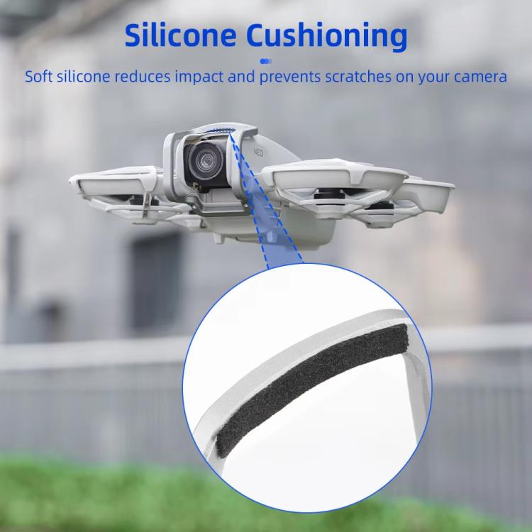 Para DJI Neo BRDRC Barra de choque de parachoques de metal Soporte de protección de lente de cardán para drones Accesorios, NEO024