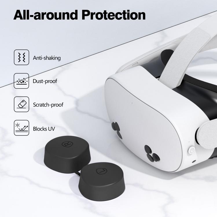 Funda protectora de TPU para lentes de realidad virtual Meta Quest 3S/Quest 2