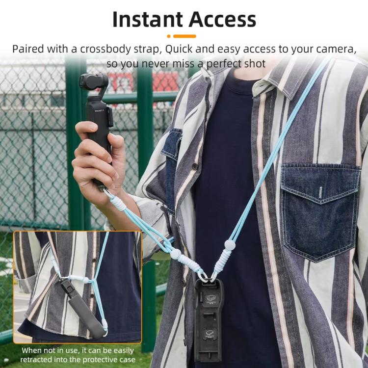 Correa de muñeca para cámara deportiva BRDRC con cordón para prevención de pérdida de tornillo de 1/4 de pulgada, accesorios