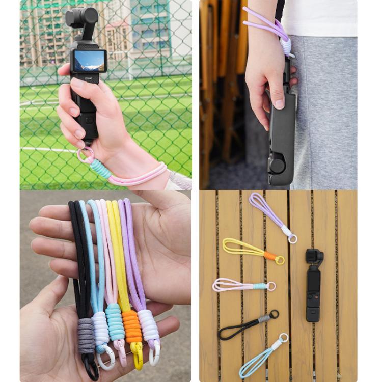 Correa de muñeca para cámara deportiva BRDRC con cordón para prevención de pérdida de tornillo de 1/4 de pulgada, accesorios