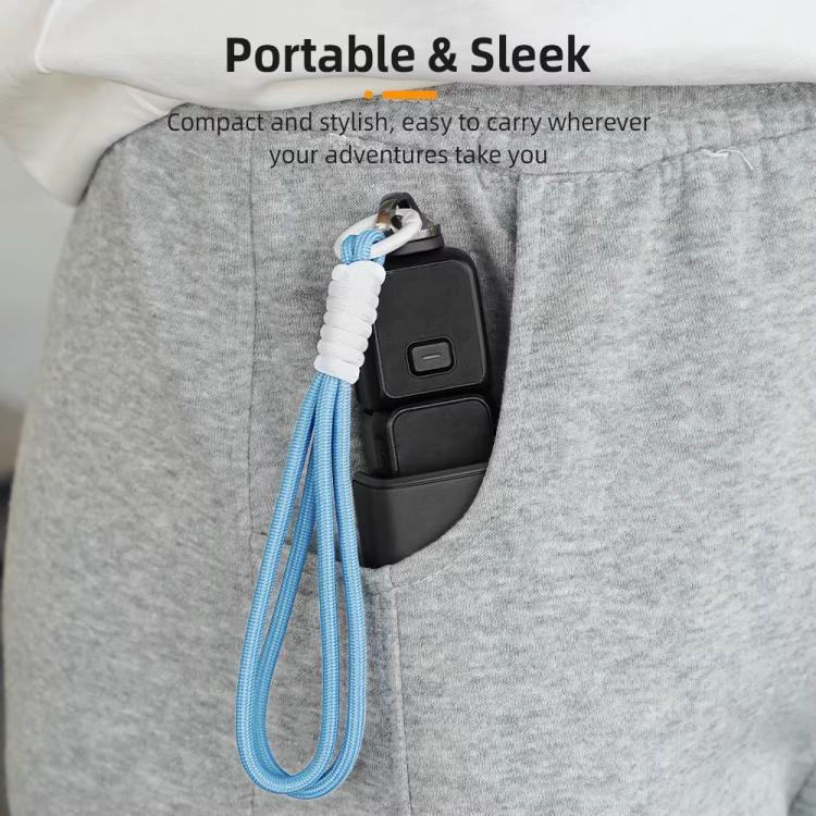 Correa de muñeca para cámara deportiva BRDRC con cordón para prevención de pérdida de tornillo de 1/4 de pulgada, accesorios