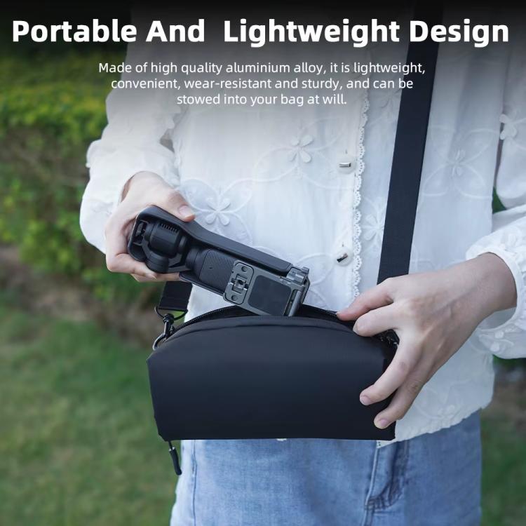 Adaptador de clip trasero de expansión con base magnética multifuncional para DJI OSMO Pocket 3 BRDRC PO3005, accesorio de bisel, For DJI OSMO Pocket 3 Tarnish