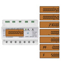 Medidor de energía WiFi trifásico Tuya CA 380 V, SINOTIMER DTS6619-050 80A With Switch, SINOTIMER DTS6619-049 100A Without Switch