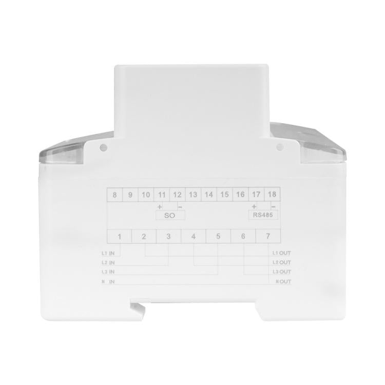 Medidor de energía WiFi trifásico Tuya CA 380 V, SINOTIMER DTS6619-050 80A With Switch, SINOTIMER DTS6619-049 100A Without Switch