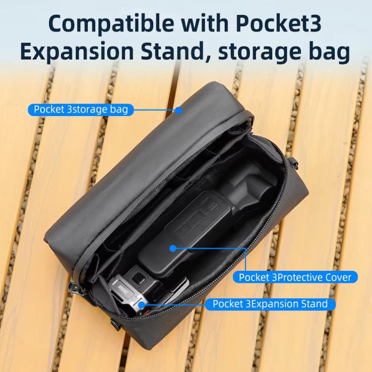 Tapa de lente BRDRC para DJI OSMO Pocket 3, estuche para cámara, protector de pantalla, accesorios