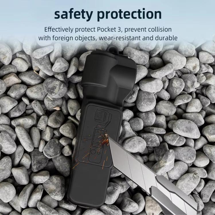 Tapa de lente BRDRC para DJI OSMO Pocket 3, estuche para cámara, protector de pantalla, accesorios