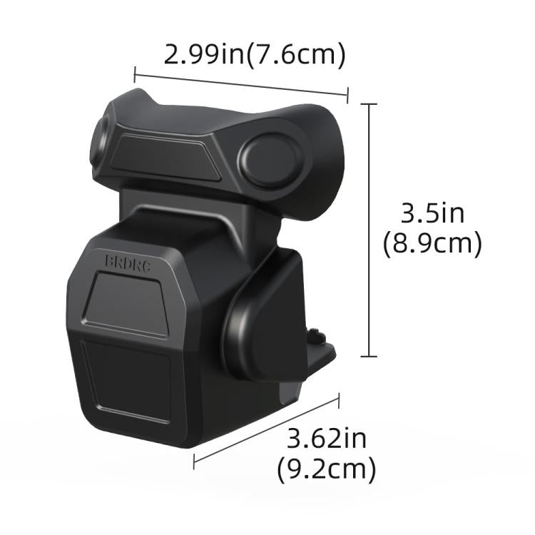 Para DJI Air 3S BRDRC Cubierta protectora de lente a prueba de polvo Anti-golpes Clip fijo Protector de cardán
