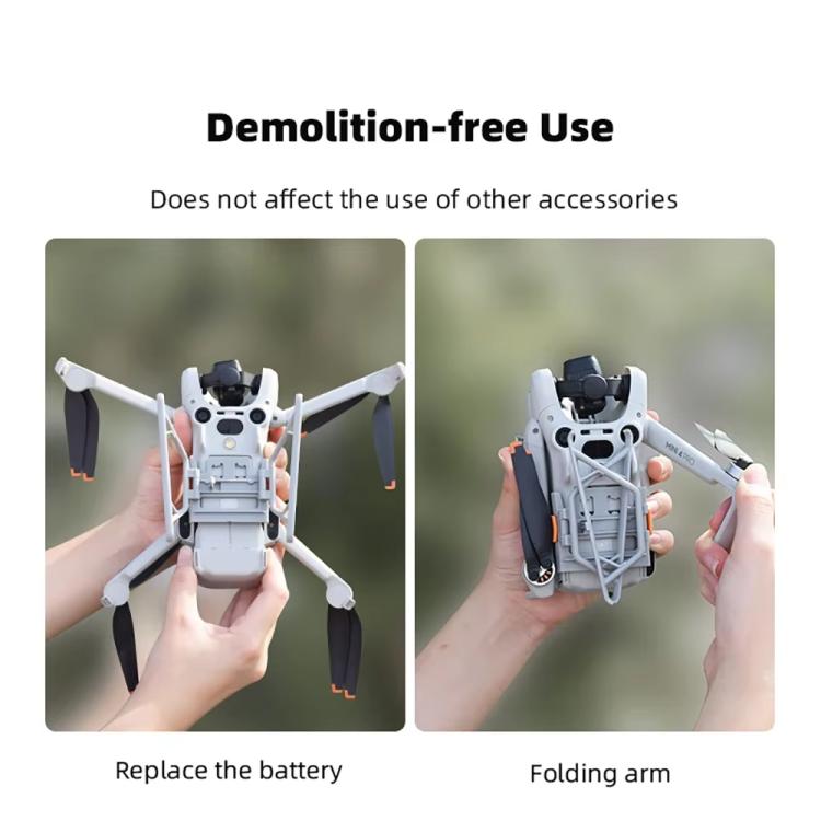 Correa plegable para el tren de aterrizaje BRDRC Booster para DJI Mini 4 Pro