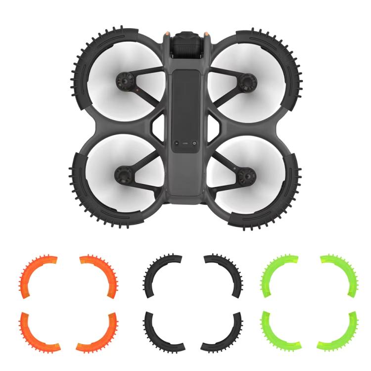 4 anillos de parachoques de protección de paleta para DJI Avata 2 BRDRC