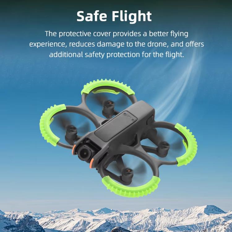 4 anillos de parachoques de protección de paleta para DJI Avata 2 BRDRC