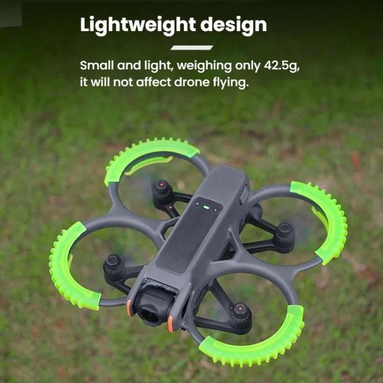 4 anillos de parachoques de protección de paleta para DJI Avata 2 BRDRC