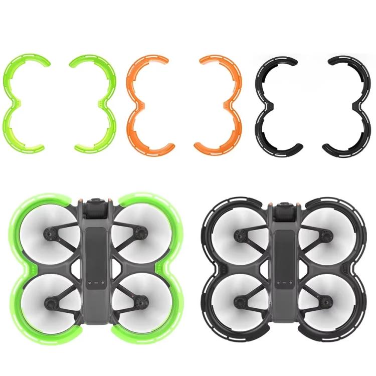 Para DJI Avata 2 BRDRC Protector de paleta integrado Anillo de parachoques de una pieza