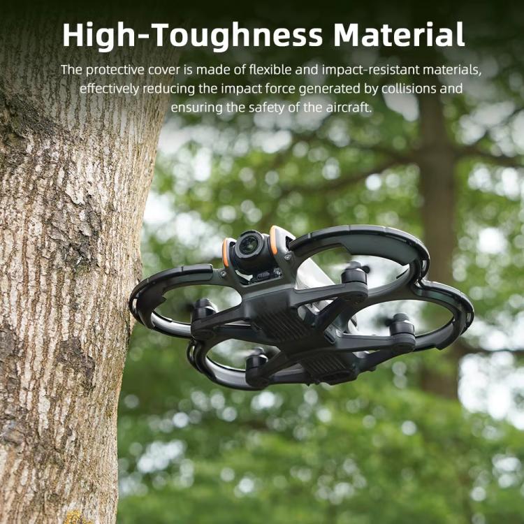 Para DJI Avata 2 BRDRC Protector de paleta integrado Anillo de parachoques de una pieza