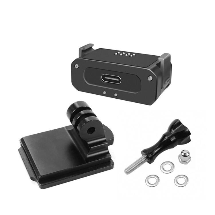 Base de carga magnética para cámara DJI Osmo Action 2 con orificio de 1/4 de pulgada y Arri, Only Base, Set A, Set B, Set C, Set D