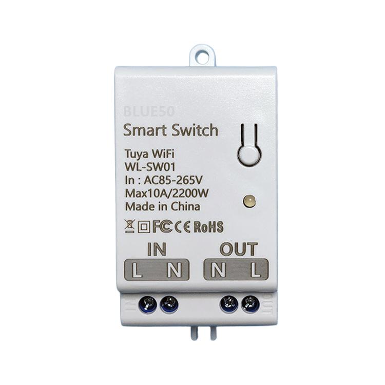 El interruptor inteligente Tuya WiFi es compatible con el control por voz de Amazon ALEXA/Google HOME, 10A, 20A, 30A
