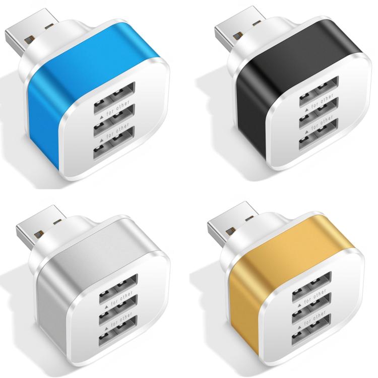 Expansor de concentrador USB 2.0 de 3 puertos