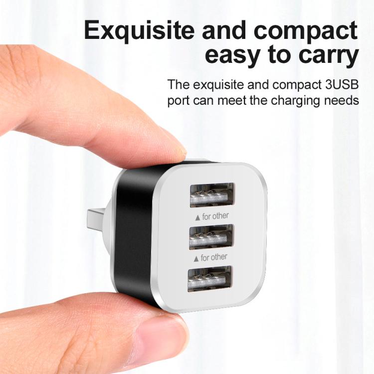 Expansor de concentrador USB 2.0 de 3 puertos
