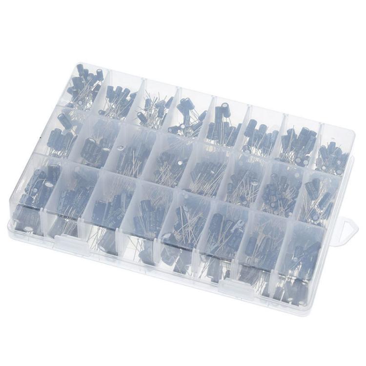 Especificaciones de los kits de condensadores electrolíticos de 0,1 uF a 1000 uF 24, Electrolytic Capacitor Kits