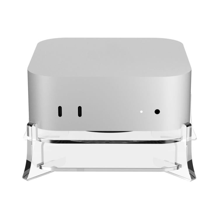 Soporte de almacenamiento acrílico para escritorio MAC Mini M4, For MAC Mini M4