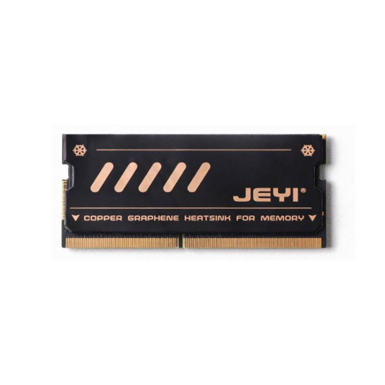 JEYI - Disipador de calor de cobre puro de grafeno para memoria de portátil (2 unidades/paquete) para DDR5, DDR4 y DDR3