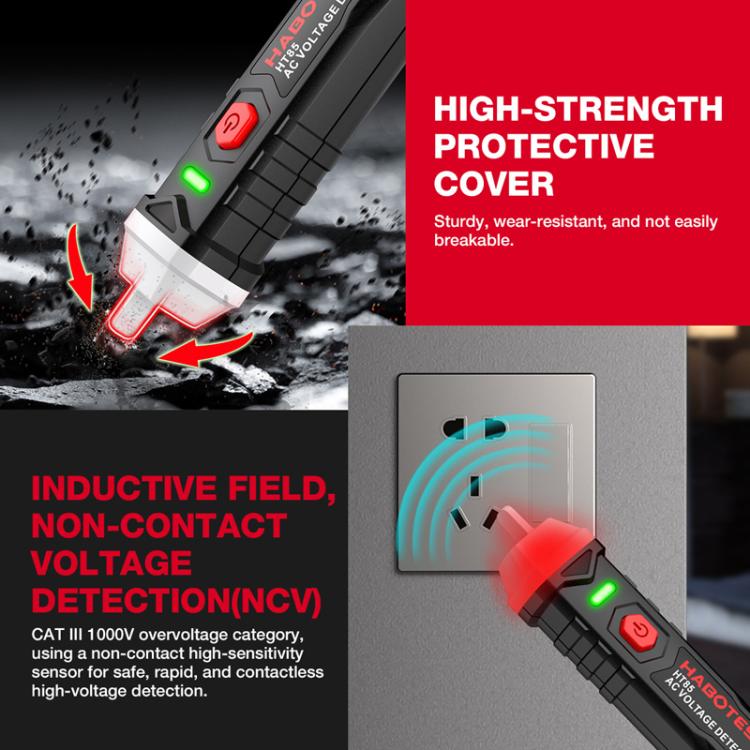 Detector de voltaje CA HABOTEST HT85, HT85
