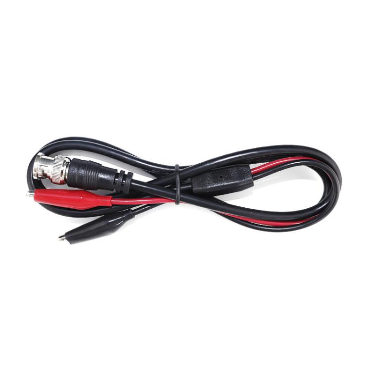Cable de prueba de señal Q9 para sonda de osciloscopio con conector BNC macho a 2 pinzas de cocodrilo, 0.5m, 1m, 1.5m