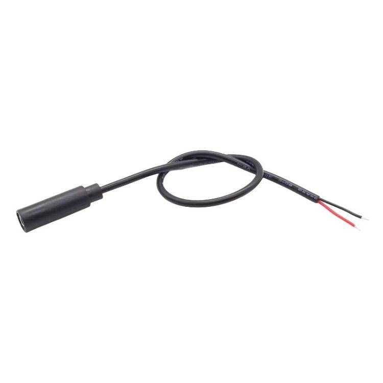 Cable mono de 2 pines AUX de un solo cabezal Cable de alimentación de audio para altavoz Cable de audio, longitud: 25 cm, 2.5mm Male, 2.5mm Female, 3.5mm Male, 3.5mm Female