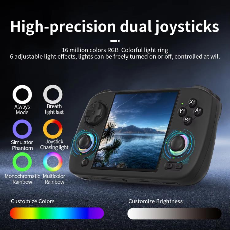 Consola de juegos portátil ANBERNIC RG CubeXX con pantalla IPS de 3,95 pulgadas, compatible con WiFi, Bluetooth y Linux de 64 bits., 32G+64G, 32G+128G, 32G+256G