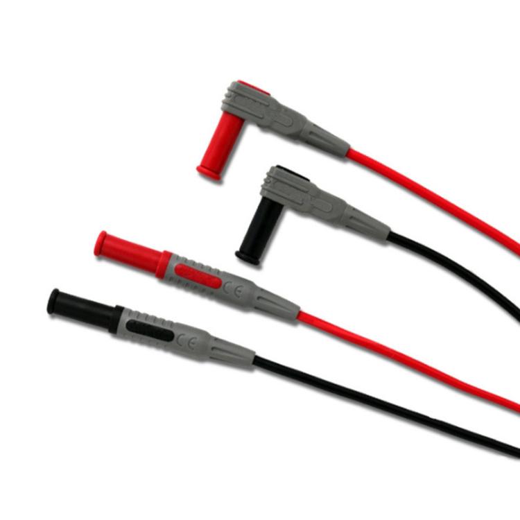 Adaptador de multímetro tipo lápiz con enchufe recto de 4 mm y cable de extensión de 10 A