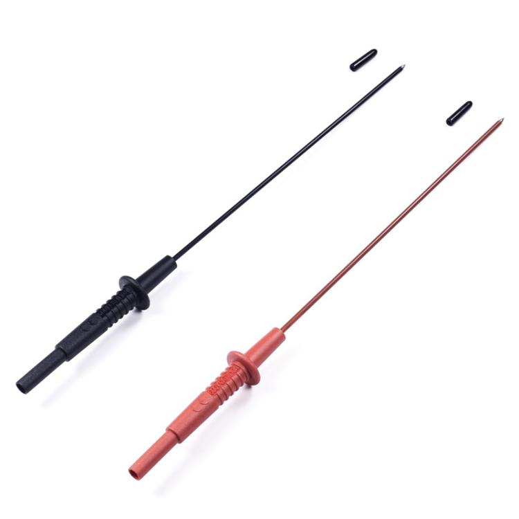 Sonda de prueba con conector banana de 4 mm para circuitos eléctricos y de reparación de automóviles.