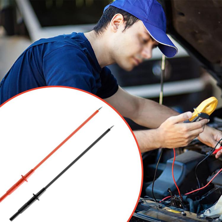 Sonda de prueba con conector banana de 4 mm para circuitos eléctricos y de reparación de automóviles.