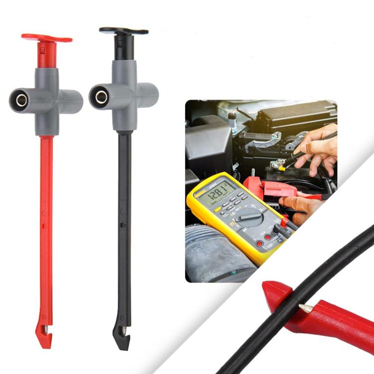 Multímetro Gancho de perforación Circuito de reparación de automóviles Aguja de perforación no destructiva