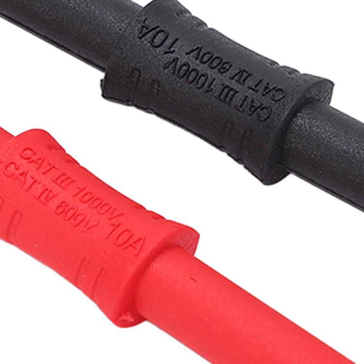 Adaptador banana de 4 mm, cable de extensión para multímetro, conector recto