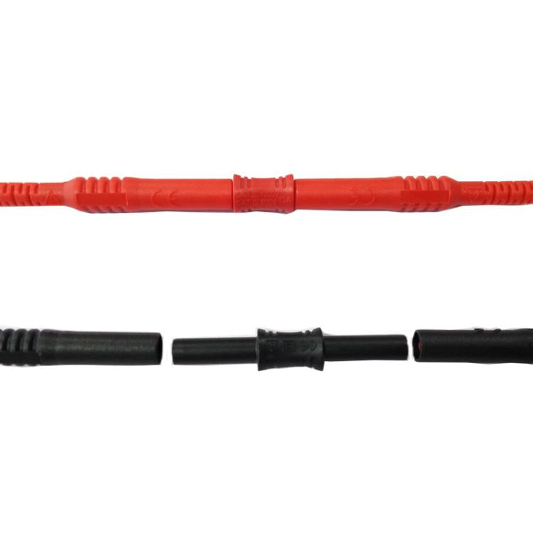 Adaptador banana de 4 mm, cable de extensión para multímetro, conector recto