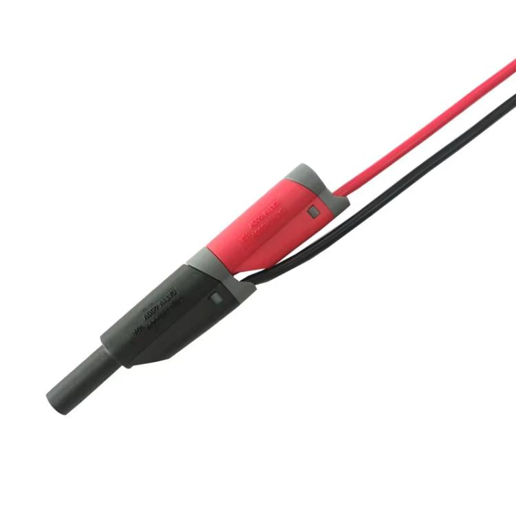 Cables de prueba apilados para multímetro con conector banana de 4 mm
