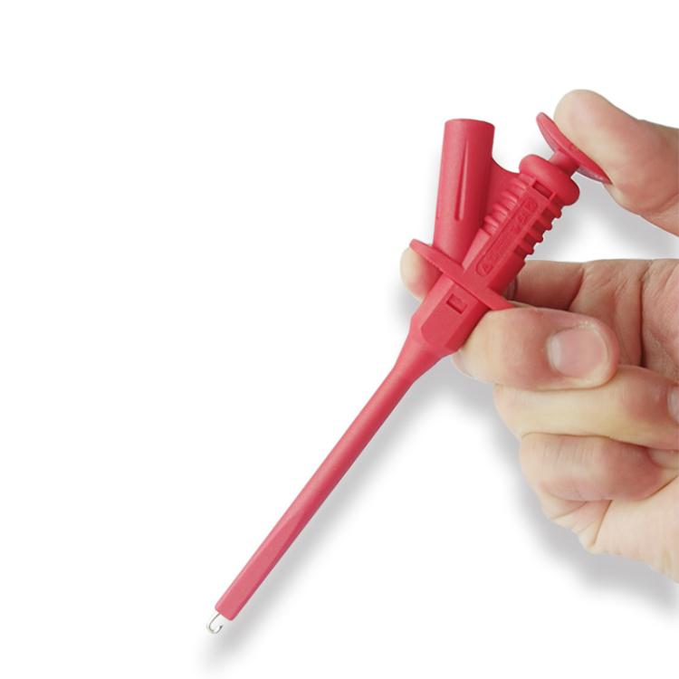 Gancho de prueba para multímetro, sonda tipo banana de 4 mm, sonda telescópica para medidor digital