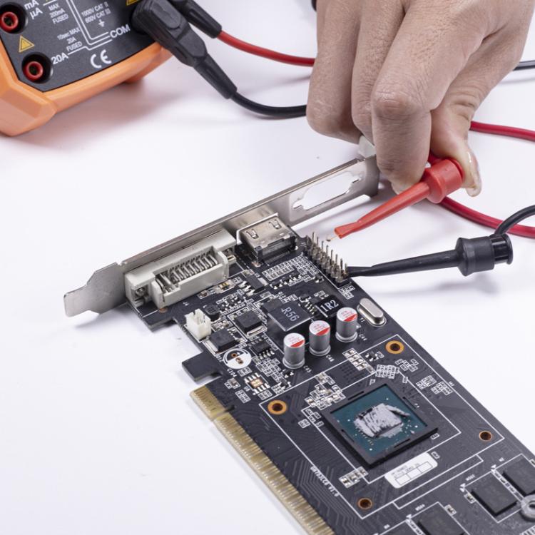 Gancho de prueba para multímetro de 2 mm, gancho universal para sonda de medidor digital, aguja de sonda de prueba de conexión directa