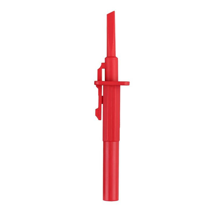 Conector banana de 4 mm para multímetro, pinza para circuitos integrados, gancho de prueba, sonda telescópica