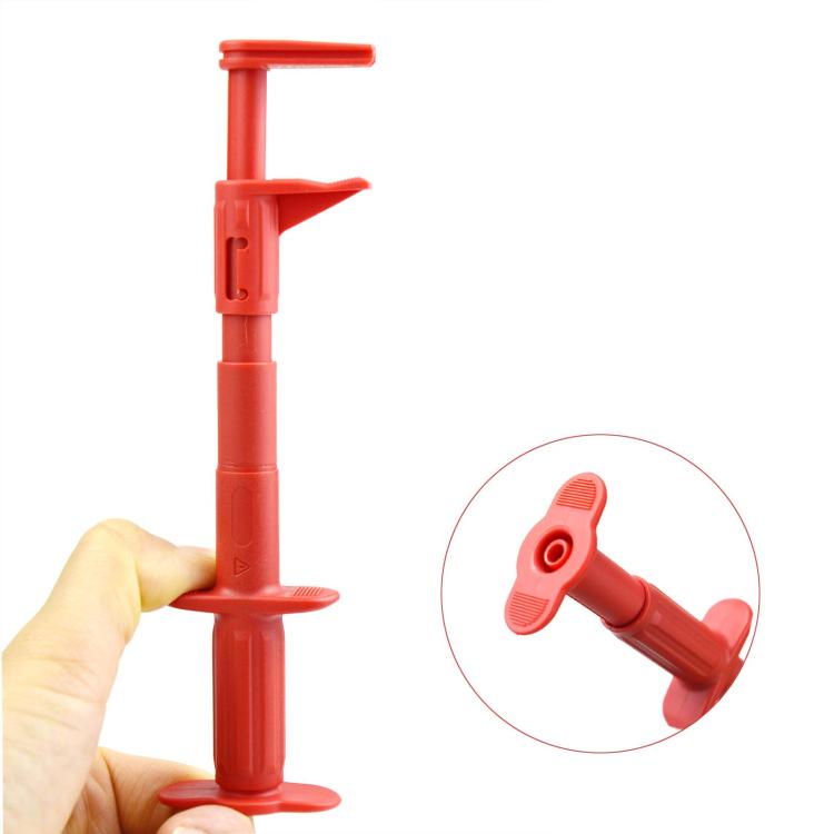Gancho de prueba telescópico universal para multímetro con pinza para circuitos integrados tipo banana de 4 mm