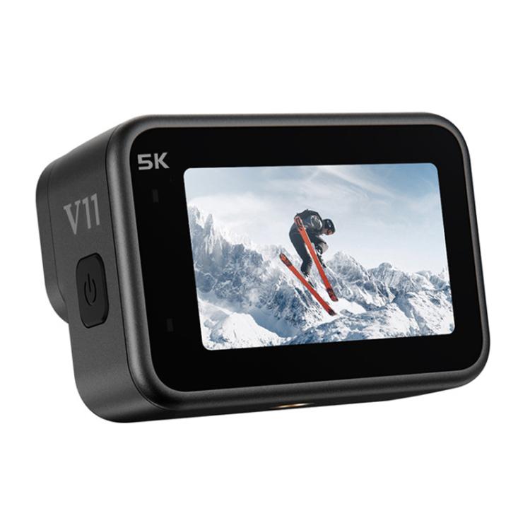 Cámara deportiva VIRAN V11 con pantalla bicolor, resolución 5K HD, resistente al agua IP68 y estabilización de imagen de seis ejes., V11