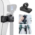 Soporte para palo selfie AMagisn, accesorio rápido para mochila de cámara de acción para Insta360 / DJI / GoPro